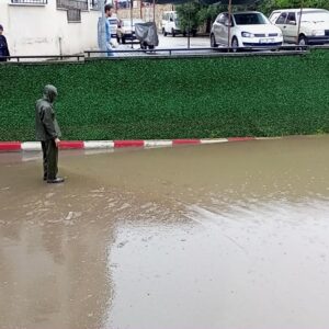 Aydın’da sağanak şiddetini artırdı, alt geçidi su bastı