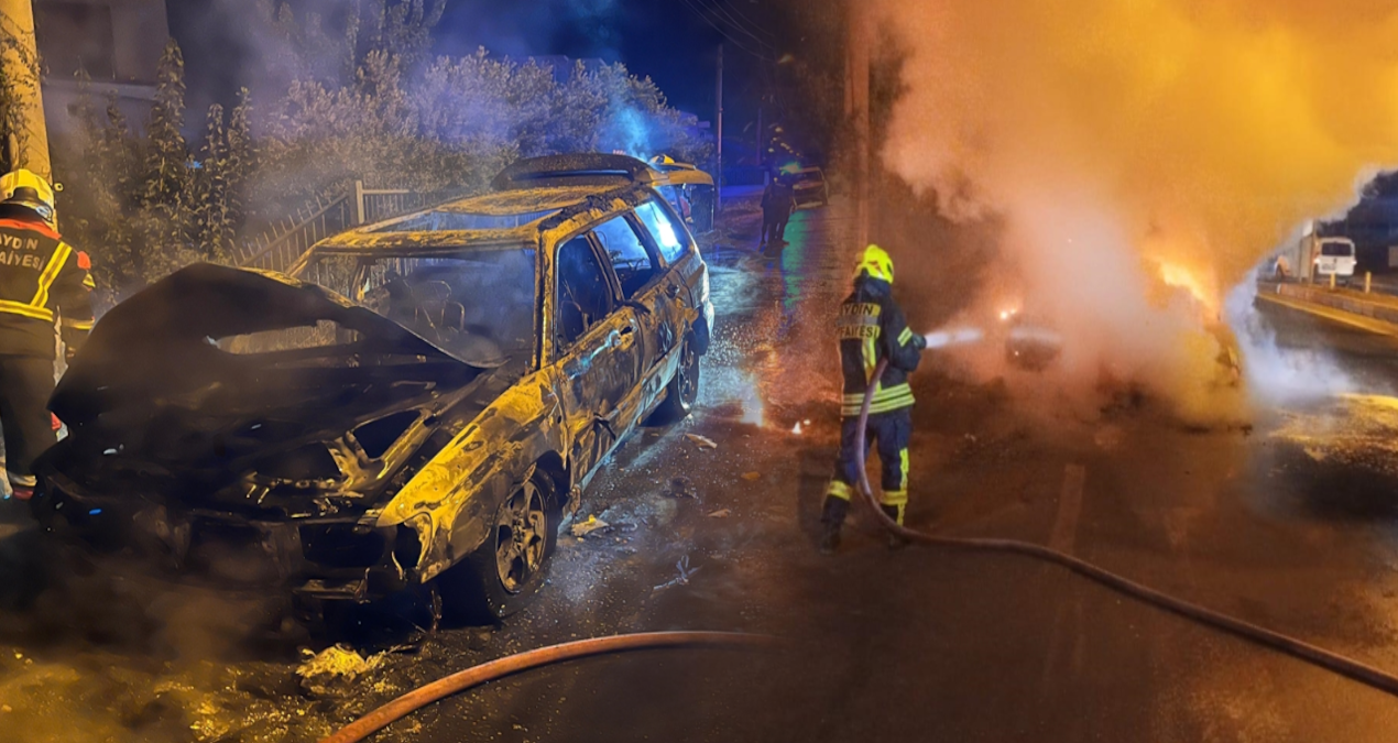 arizalanip yolda kalan otomobil alev topuna dondu dq5Xfudk