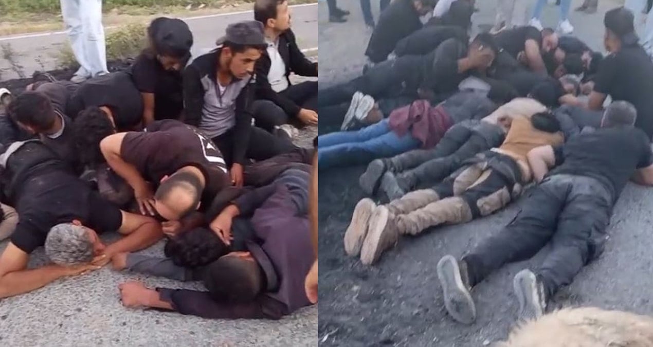 su kanalina dusen aractan ciktilar boyle gozaltina alindilar kIwMsu2z