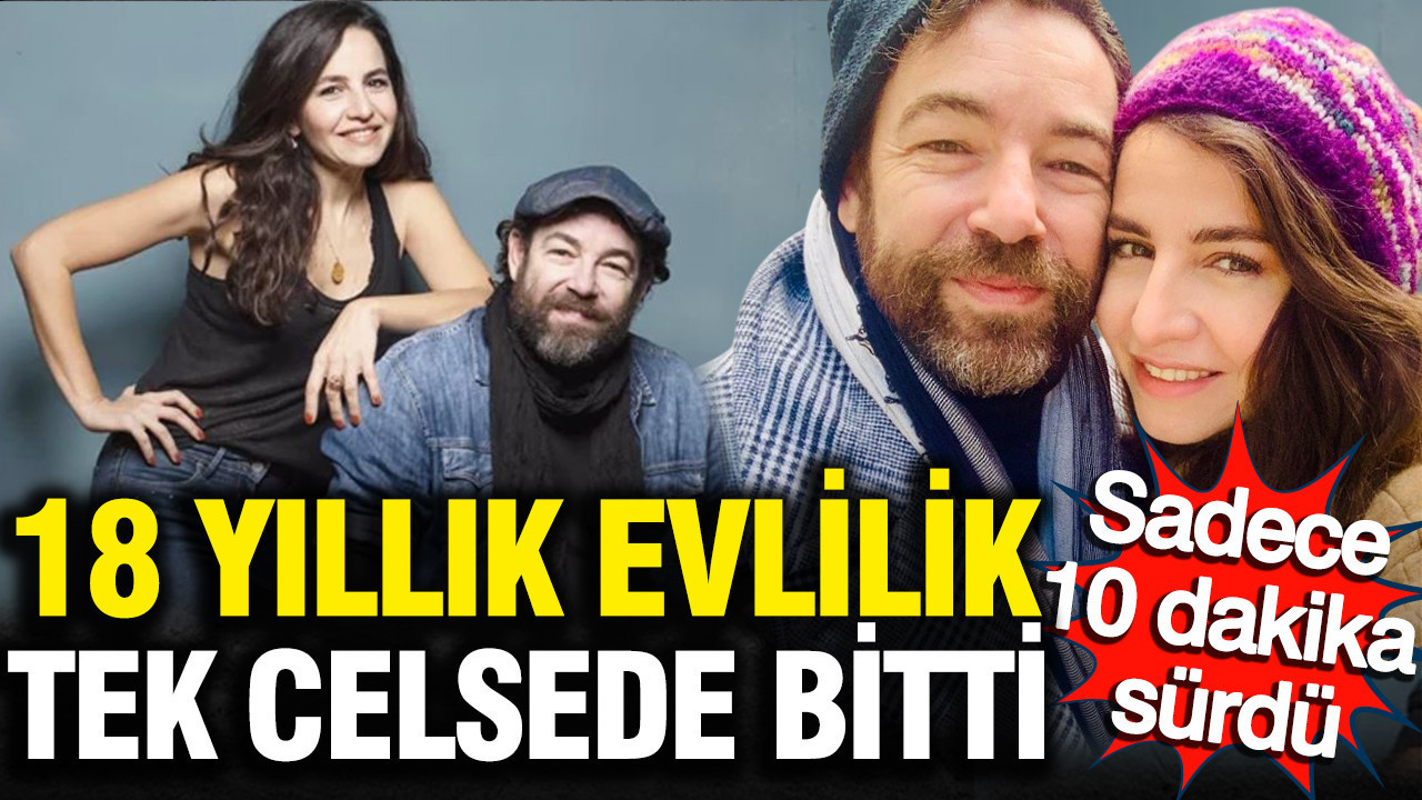 Bihter Dinçel ve Barış Dinçel’in 18 Yıllık Evliliği Resmen sona Erdi: Duruşma Sadece 10 Dakika Sürdü