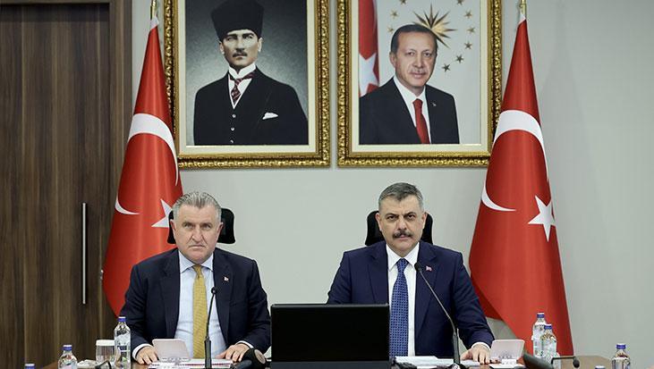 Bakanlar ciftci ile bak spor guvenligi toplantisini gerceklestirdi ITDjl31S